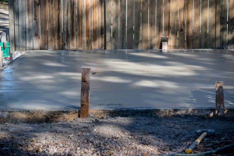 Cement Pad Installation