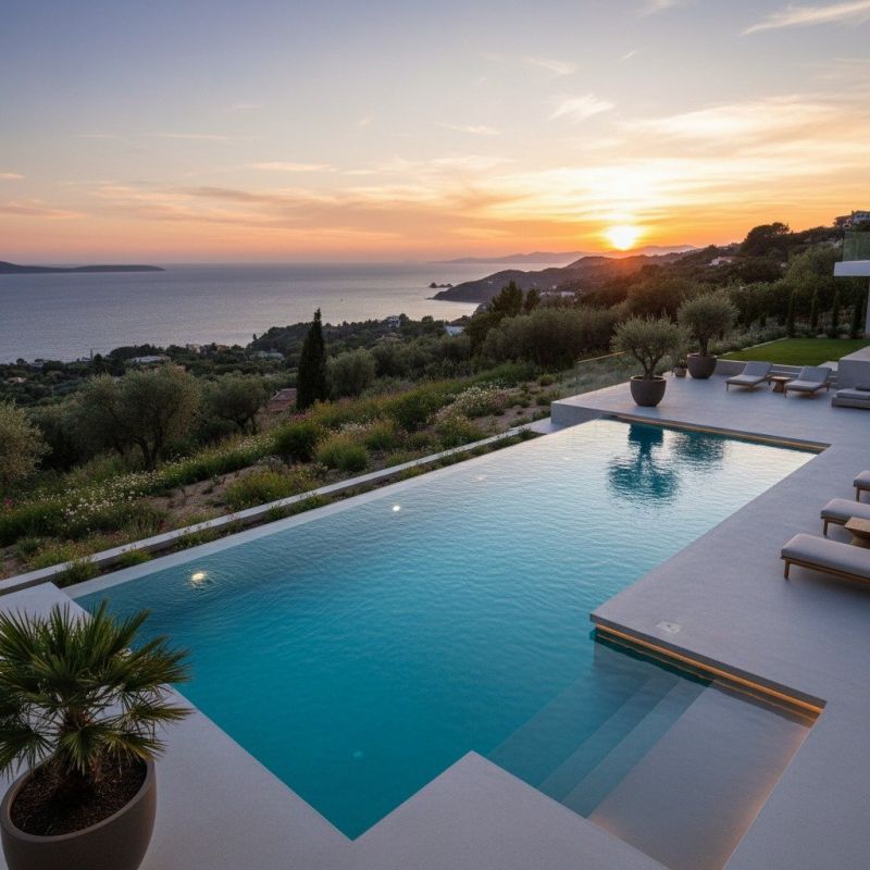 Poolside Concrete Construction