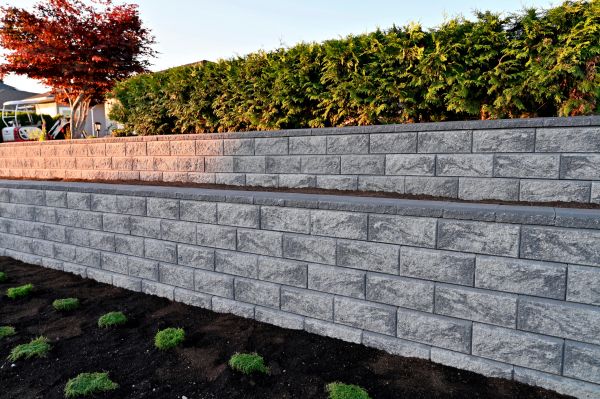 Concrete Retaining Wall Installation in Brownsburg