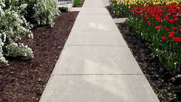 Cement Sidewalk Installation in Brownsburg