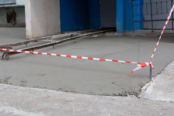 Garage Concrete Replacement in Brownsburg
