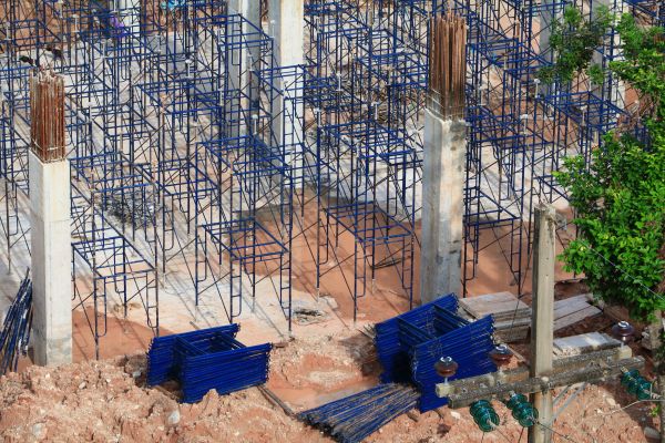 Concrete Pier Construction in Brownsburg