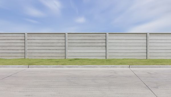 Concrete Fence Installation in Brownsburg