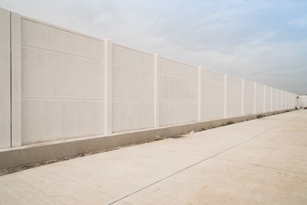 Concrete Fence Construction in Brownsburg