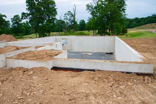 Basement Foundation Pouring in Brownsburg