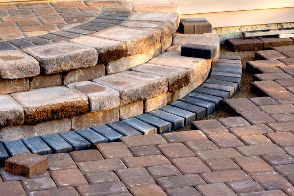 Patio Steps Installation in Brownsburg