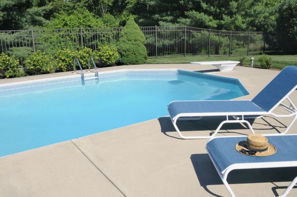 Cement Deck Installation in Brownsburg