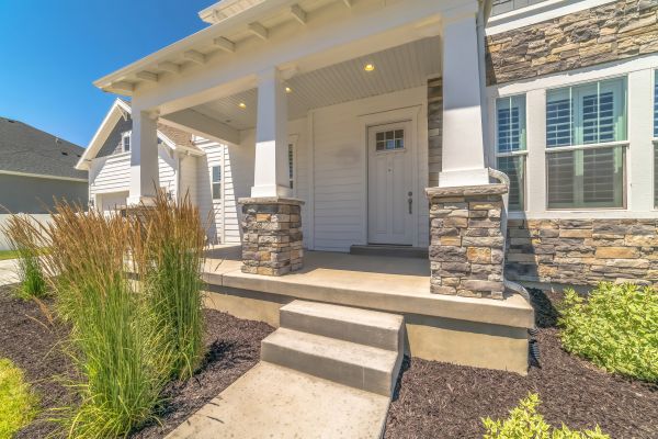 Porch Concrete Replacement in Brownsburg
