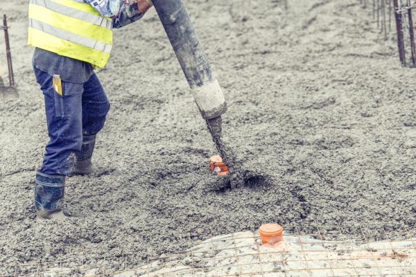 Pervious Concrete Installation in Brownsburg
