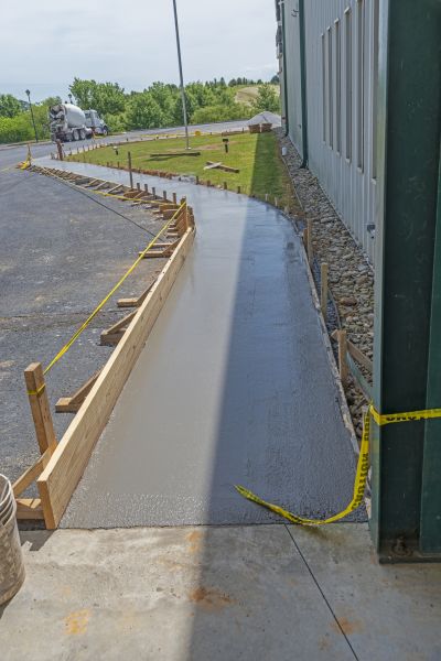 Concrete Sidewalk Paving in Brownsburg