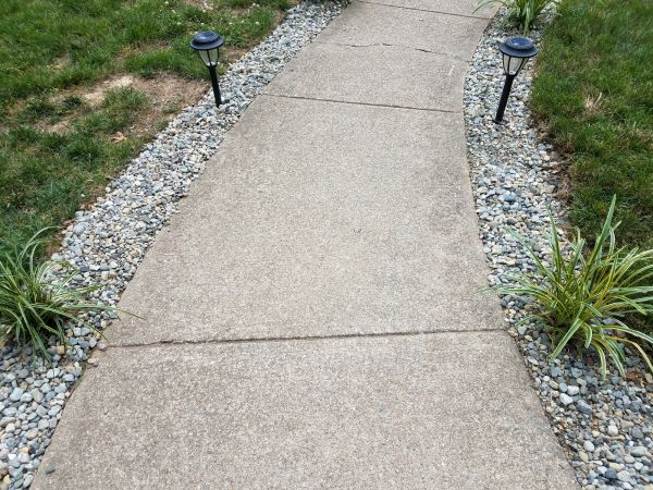 Cement Path Construction in Brownsburg