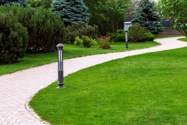 Backyard Sidewalk Installation in Brownsburg